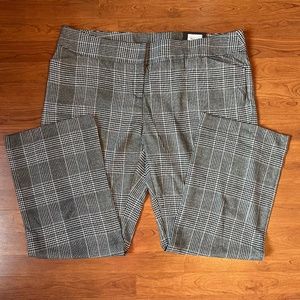 Worthington Woman Modern Fit Plaid Pants, new w tags, Plus size 20W